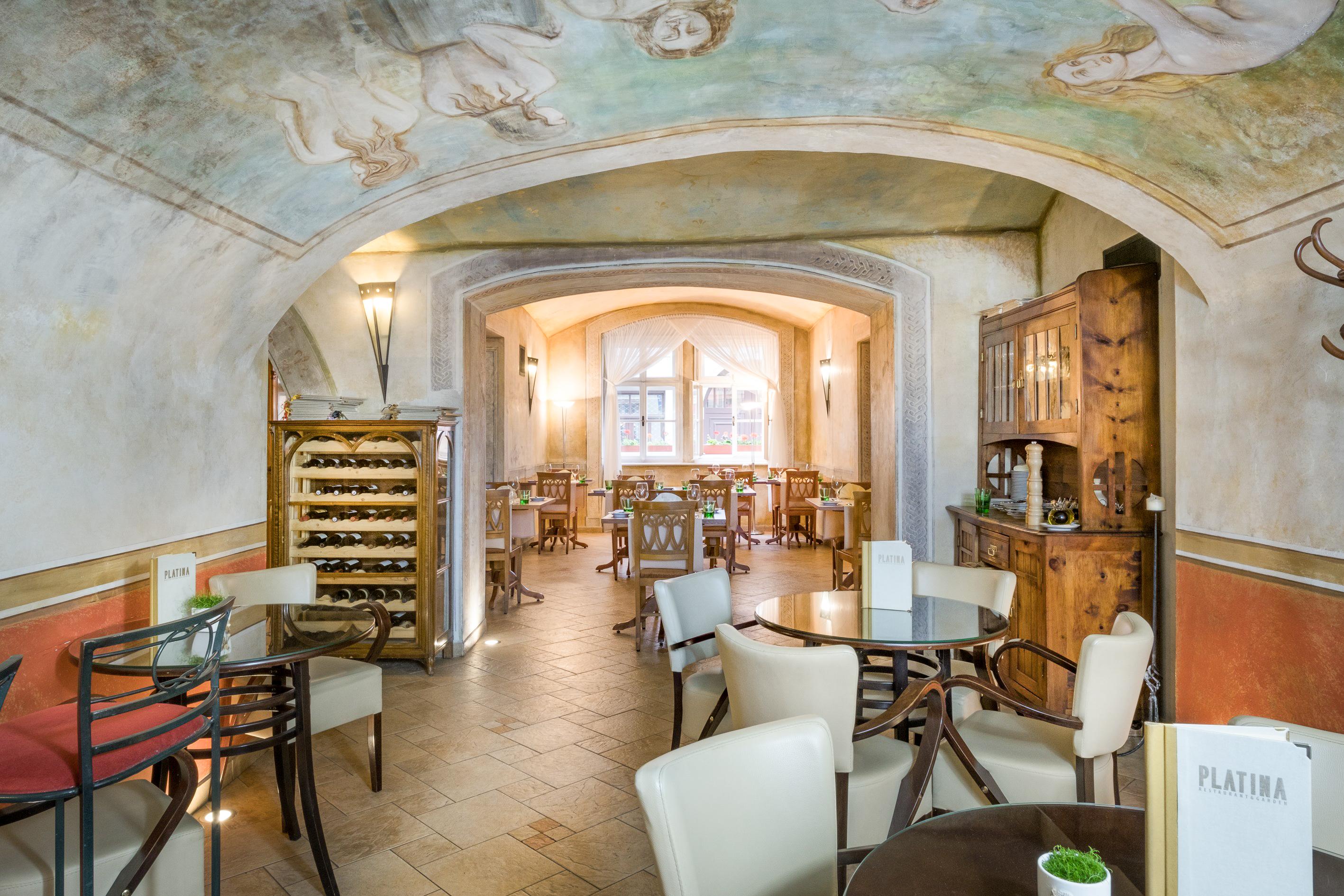 Hotel Bookquet Praga Exterior foto Restaurant "Platine"